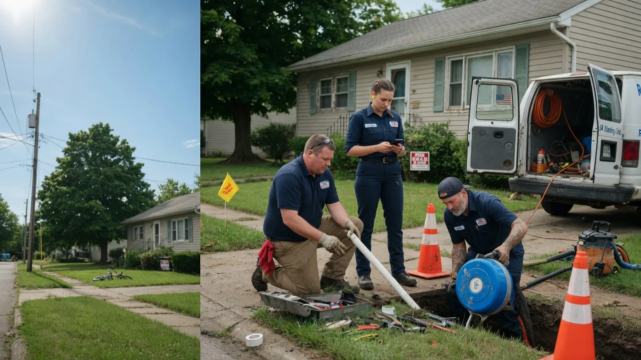 Sewer Line Repair in Clarksburg, WV near me